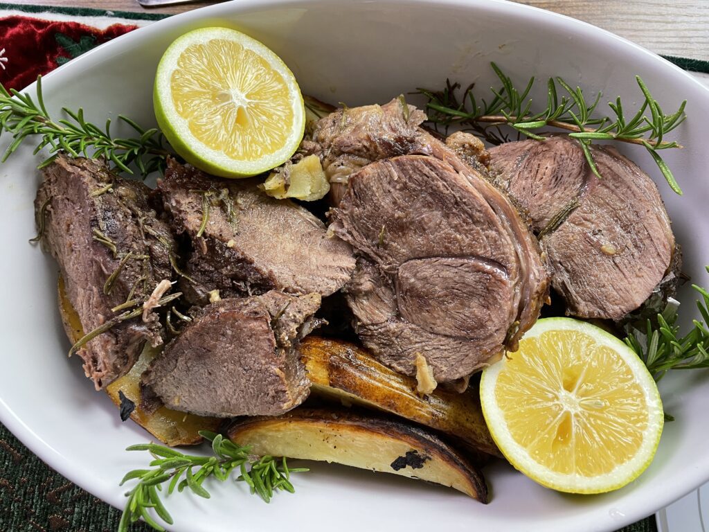 How to Prepare Best Greek Leg of Lamb in a WoodBurning Oven