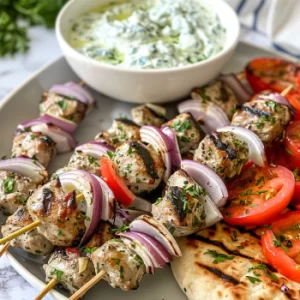 Delicious Greek Chicken Souvlaki Recipe