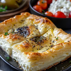 Greek Four Cheese Pie