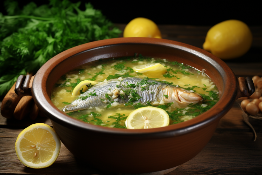 Flomaria Limnos-Flomaria Soup Authentic Greek Island Recipe