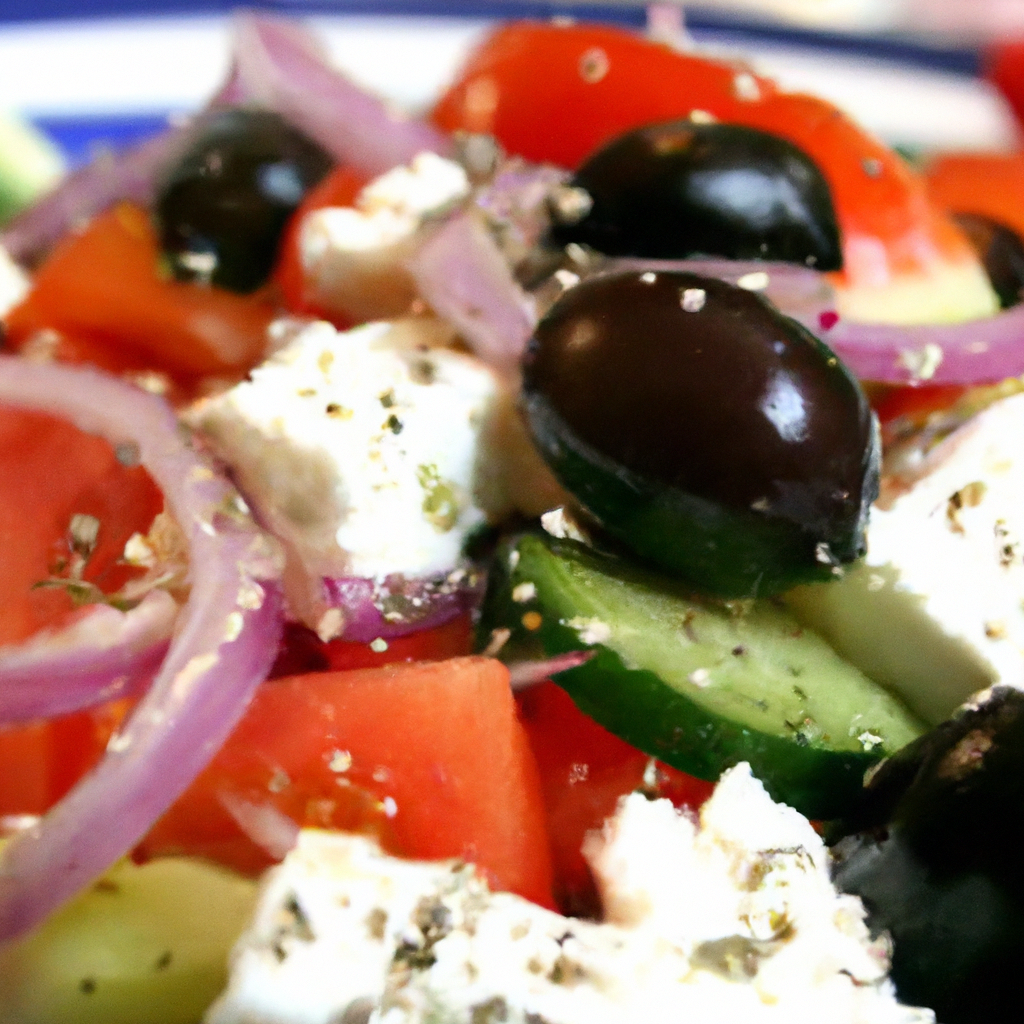 Horiatiki Salad: A Traditional Greek Delight