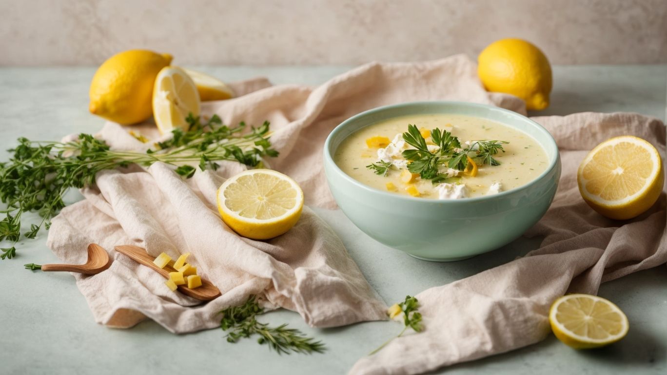Health Benefits of Avgolemono: Nutritional Value and More - Unveiling Avgolemono The Citrusy Soul of Greek Soup Culture 