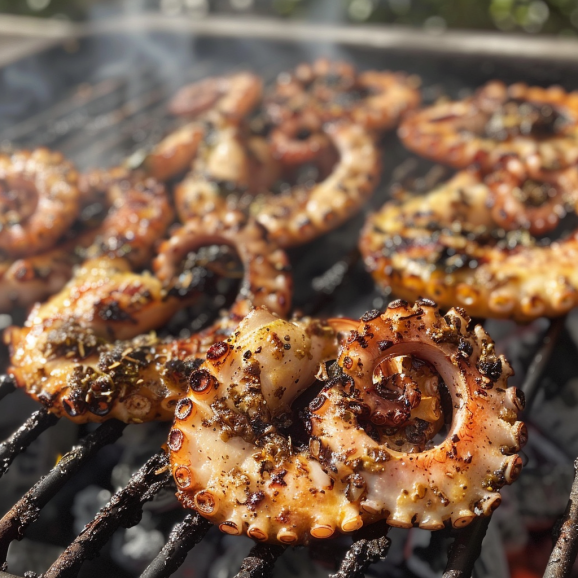 Grilled Octopus Greek Grilling