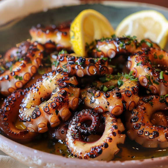 Grilled Octopus Greek Moussaka Recipe