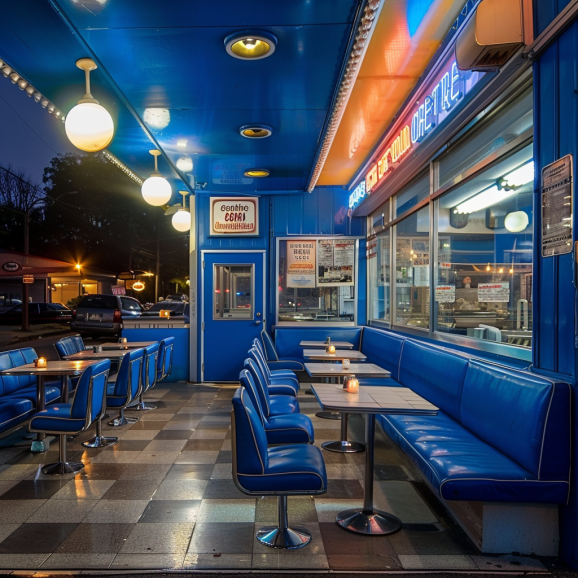 Greek American Diner Outside