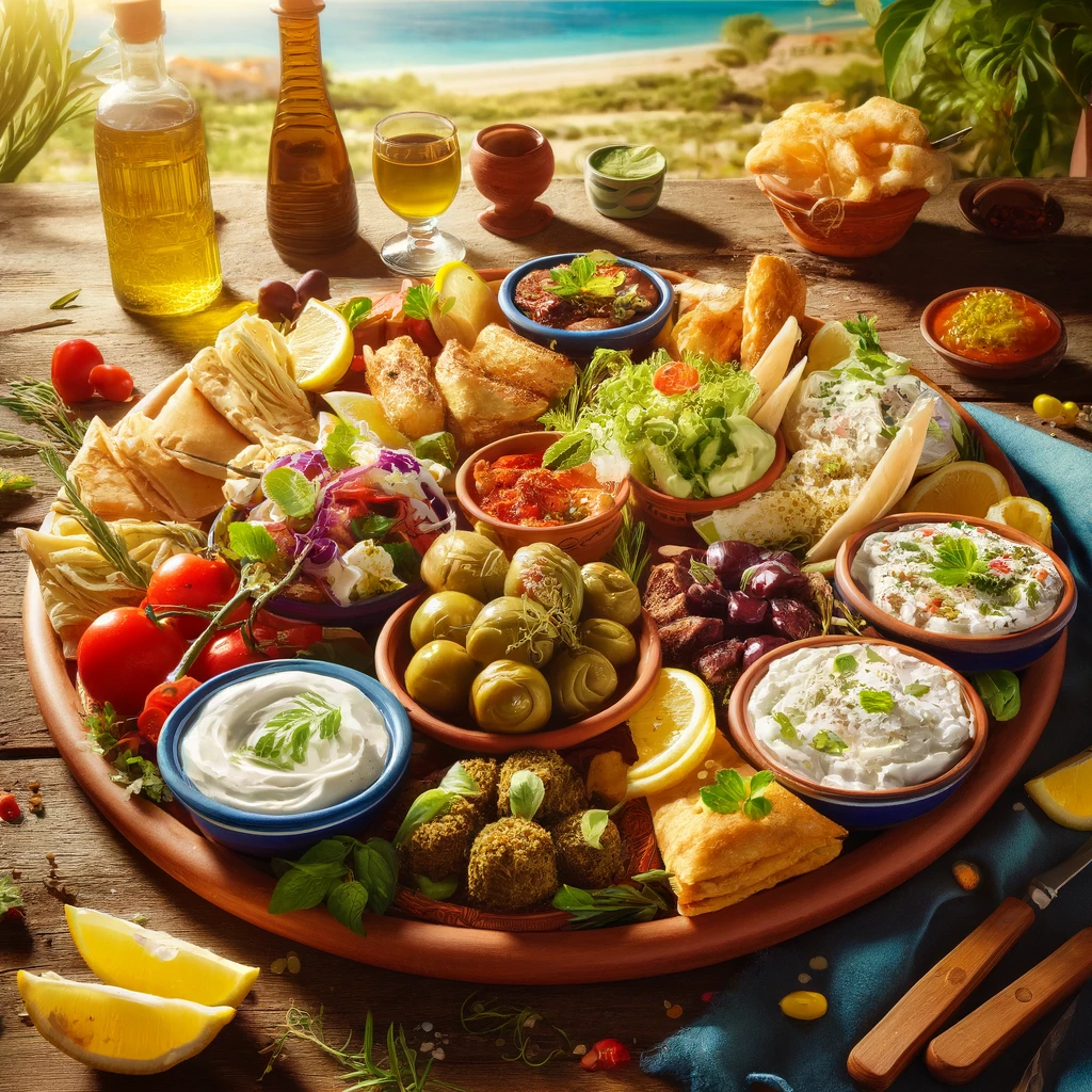 Greek-Meze-Appetizer-plate