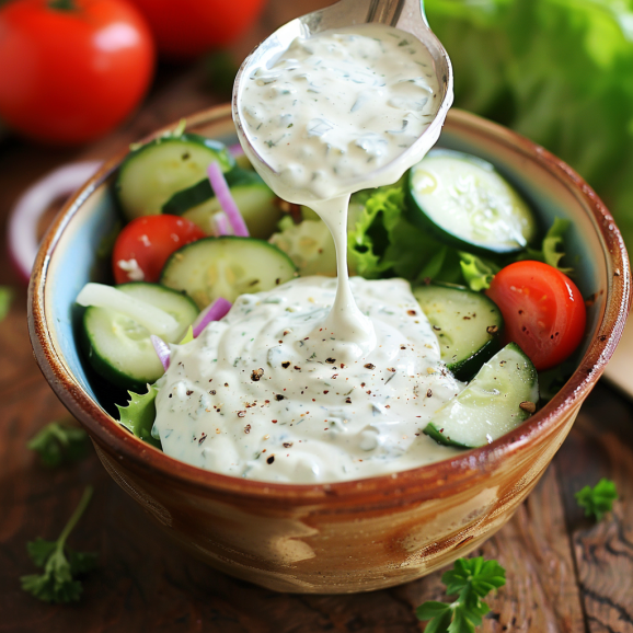 creamy greek salad dressing