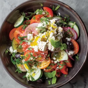 Greek Inspired Salads Modern Greek Salads