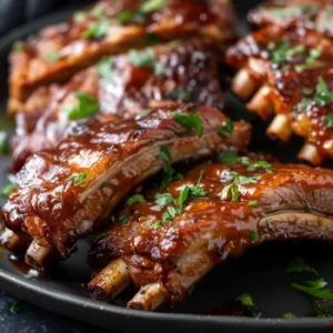 Greek Style Pork Spare Ribs