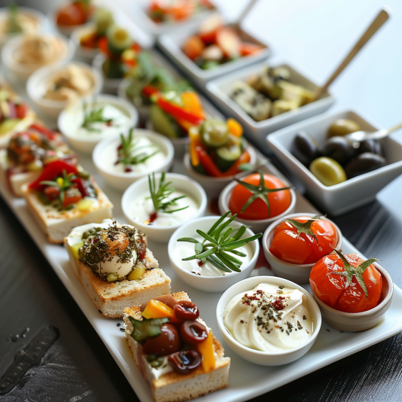 Greek Food Presentation Tips