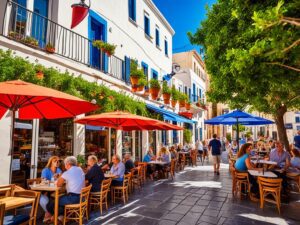 famous greek coffee shops