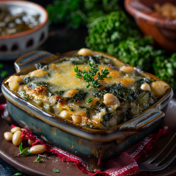 Gigantes Spinach Greek Casserole 