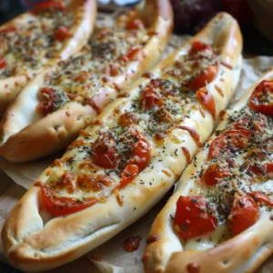 Peinirli Recipe Greek Pizza Boats