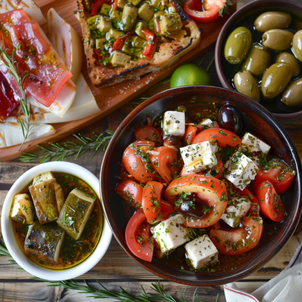 Cretan Cuisine Greek Style Spare Pork Ribs