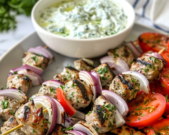 Delicious Greek Chicken Souvlaki Recipe