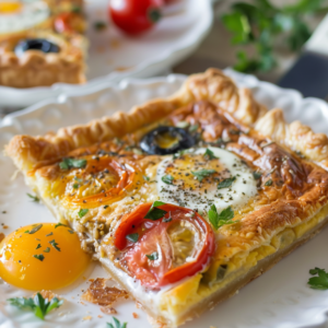 Gluten-Free Greek Breakfast Tart