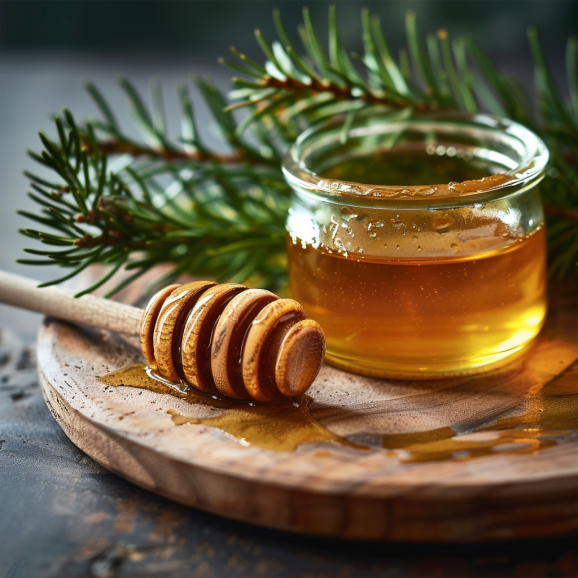 Greek-Fir-Honey-Serving