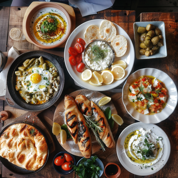 Greek-Food-Samplers