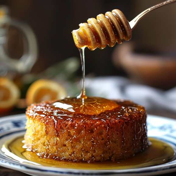 Greek Honey Cake  Greek salad dressing 