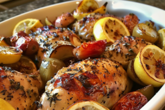 Greek Roasted CHicken