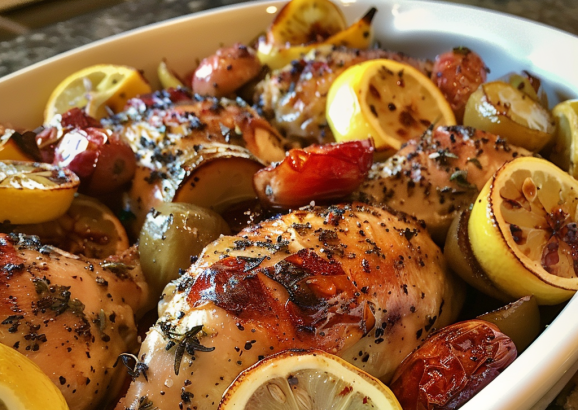 Greek Roasted CHicken