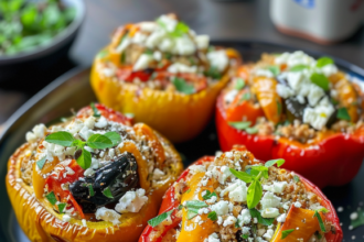 Greek Stuffed Peppers