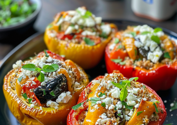 Greek Stuffed Peppers