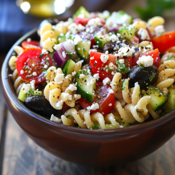 Dakos Salad Greek pasta salad