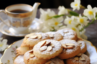 Greek Amygdalota Almond Cookies with a Whiff of Romanc