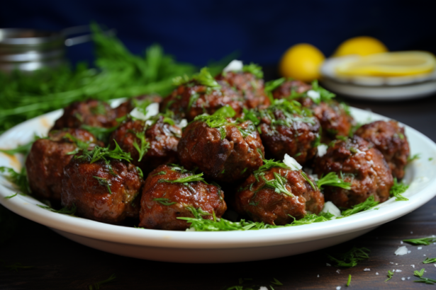 Keftedes Greek Meatballs 2