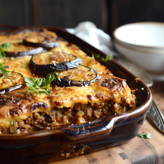 Greek Moussaka Recipe Greek Potatoes