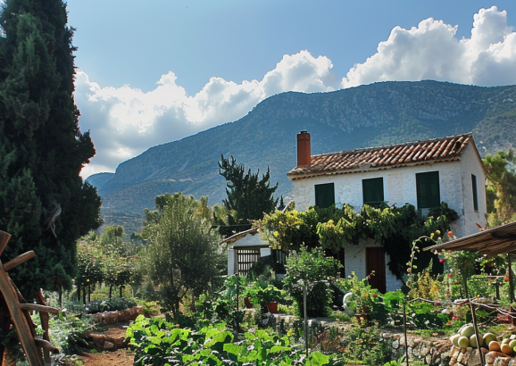 Traditional Greek Vegetable Garden 6de645c6 d65b 4c19 83a6 68b2812ee886