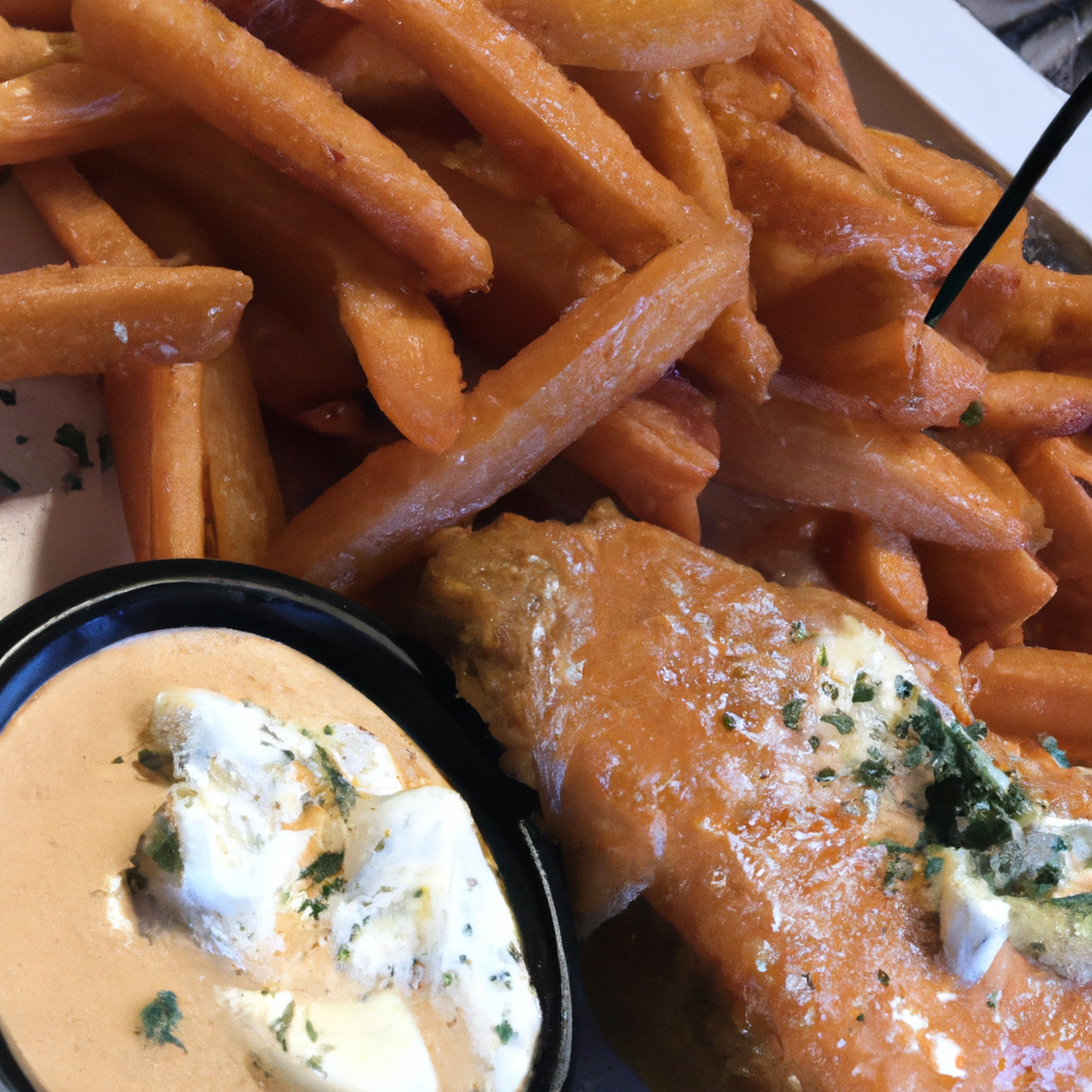 Greek Schnitzel Ala Creme with French Fries: A Continental Merge