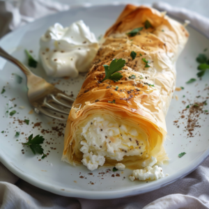 Gluten-Free Greek Breakfast Strudel